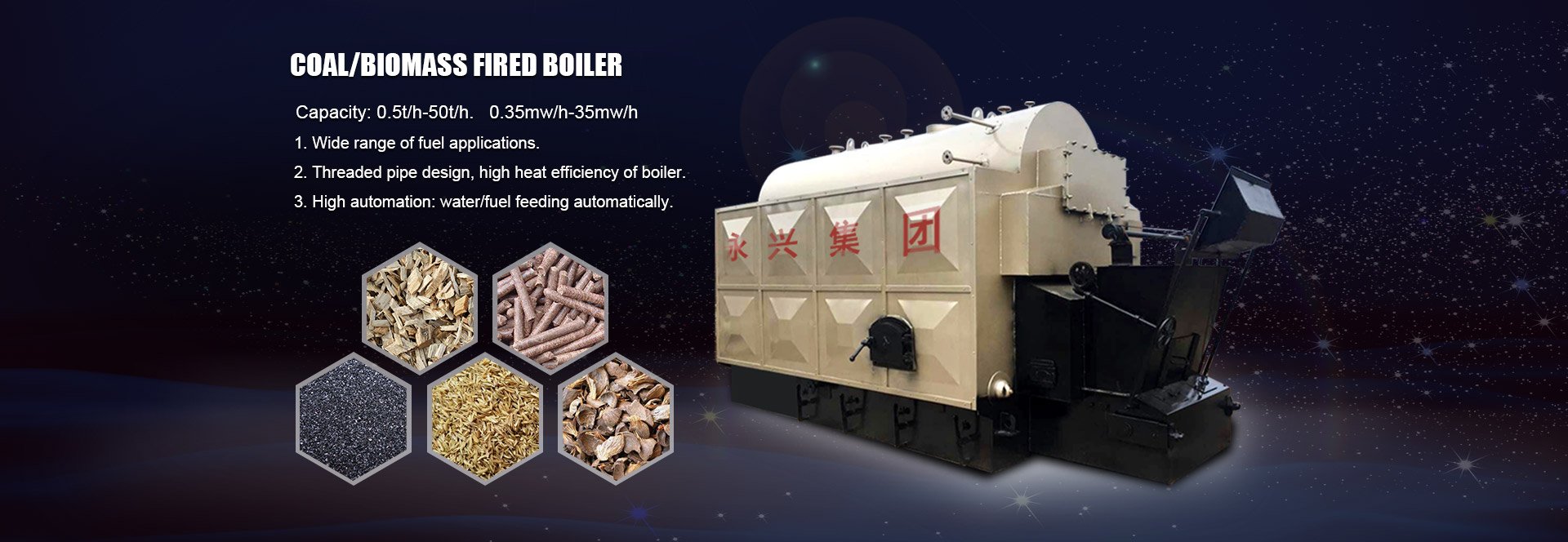 Coal/Biomass Fired Boiler