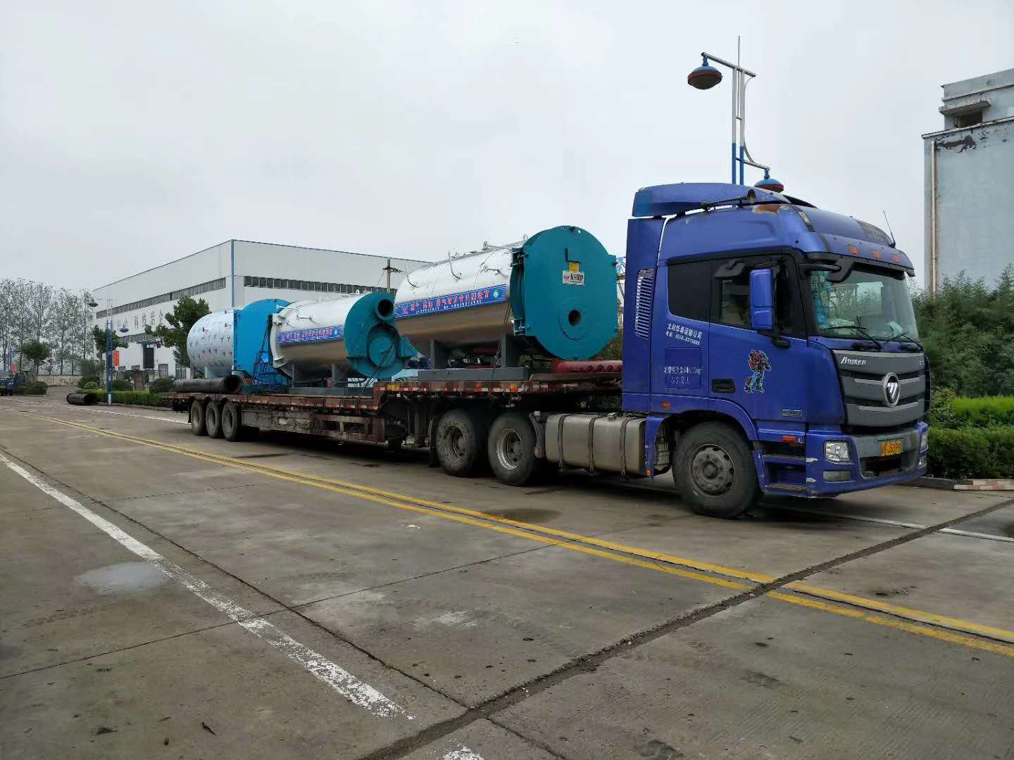 Yongxing Boiler delivery!