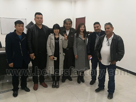 Welcome! Israel customers visited our factory