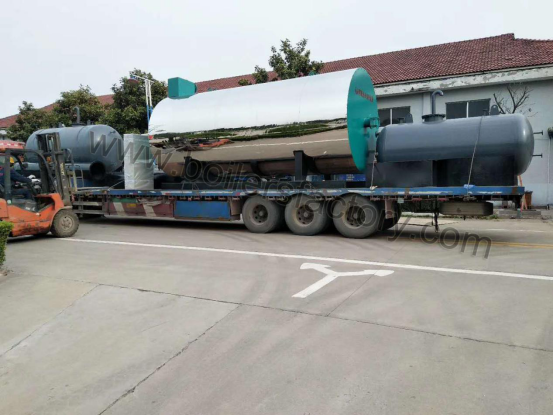 One set of 3.6million kcal/h diesel fired thermal oil heater delivered