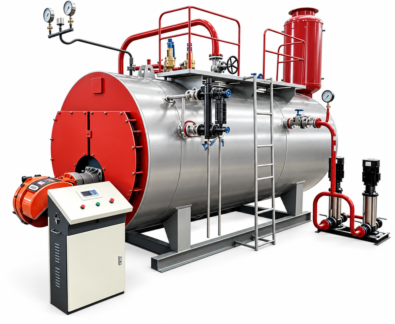 WNS Single Drum Smoke Tube Boiler
